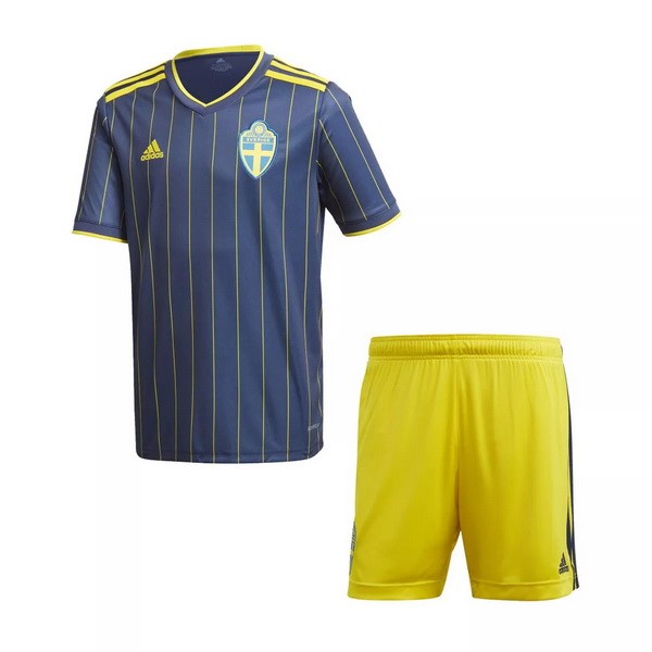 Maillot Football Suède Exterieur Enfant 2021 Bleu